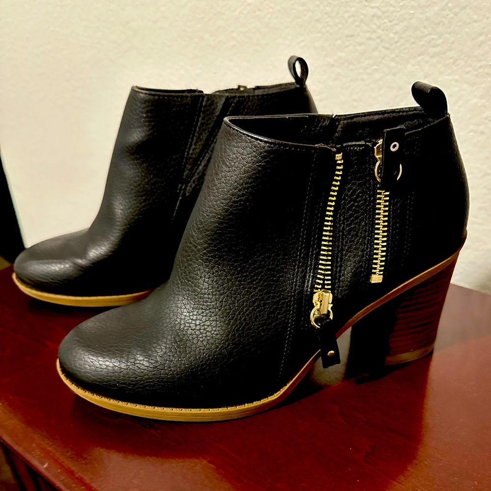 Dr scholls black ankle boots